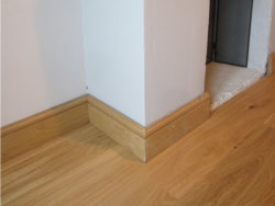 Solid Oak Skirting