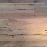 Reclaimed Oak - a popular choice and a native timber.  It is versatile and tough with an attractive grain and yellowish brown in colour.  Very adaptable to stains and finishes.